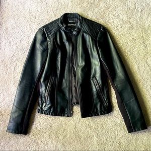 Express (faux) Leather Jacket